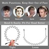 Loucent 3 Pack Metal Hair Band for Men Headband Women