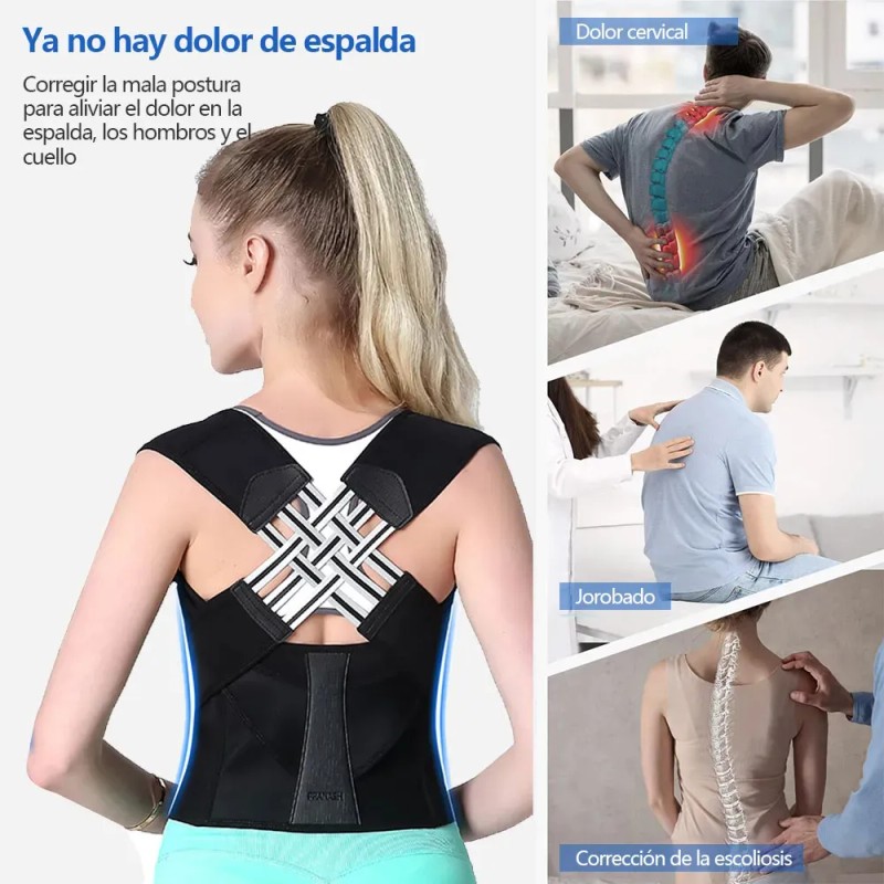 Chaleco Corrector De Postura Ortopdico Lumbar Unisexntía