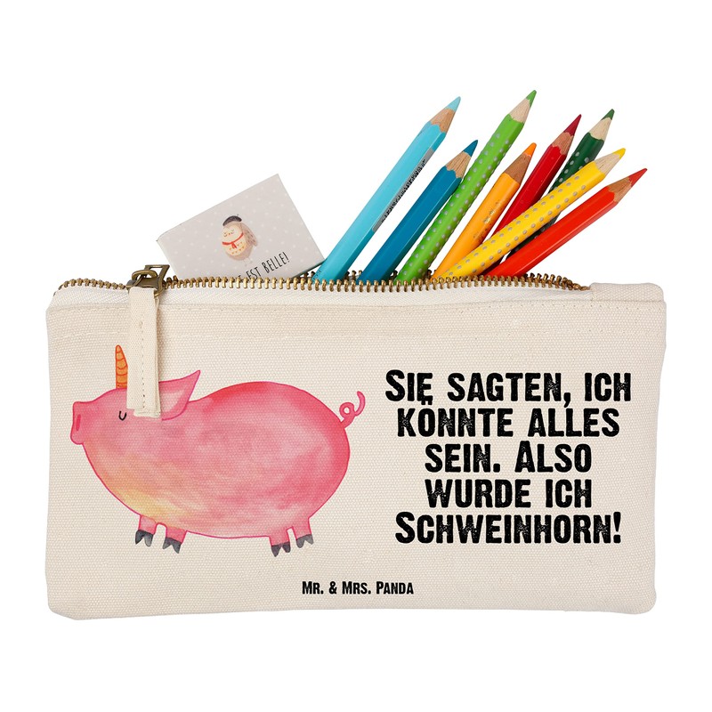 Parent-New Mr. & Mrs. Panda M Makeup Bag Unicorn Pig