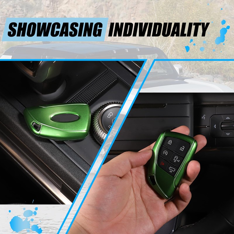 Key Fob Cover Compatible with Hummer EV 2022-2026 SUV/SUT ABS