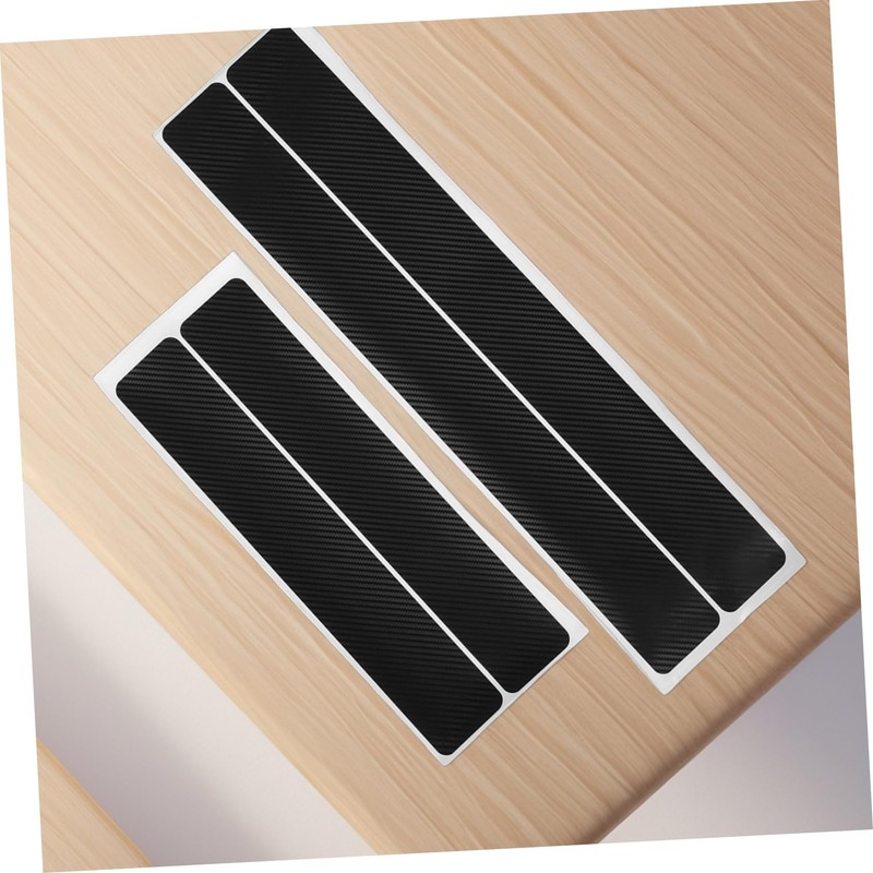 iplusmile Car Door Sill Protectors Carbon Guards Anti-scratch Strip for