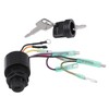 Boat Ignition Key Switch Assembly for Mercury Outboard Remote Control