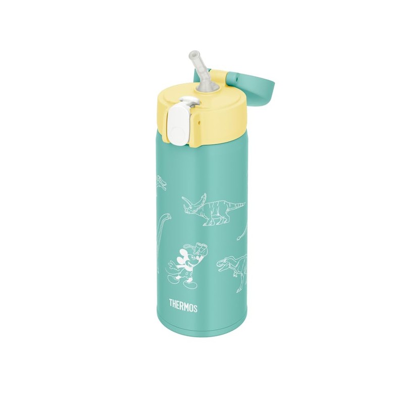 Thermos FJV-400FDS G-Y Vacuum Insulated Straw Bottle, 14.1 fl oz