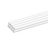 MECCANIXITY 8pcs Acrylic Round Rods 1/8" x 12" Clear Acrylic