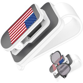 Clip Para Gafas De Sol En Visera De Coche - Portatarjetas Y Tickets Para Interior Del Automóvil | Sujetador De Gafas Para Vehículo | Para Mujeres En Viaje Por Carretera Y Trayectos Diarios En Coche Ca