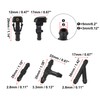 X AUTOHAUX Car Front Windscreen Washer Nozzle Kit Windscreen Washer