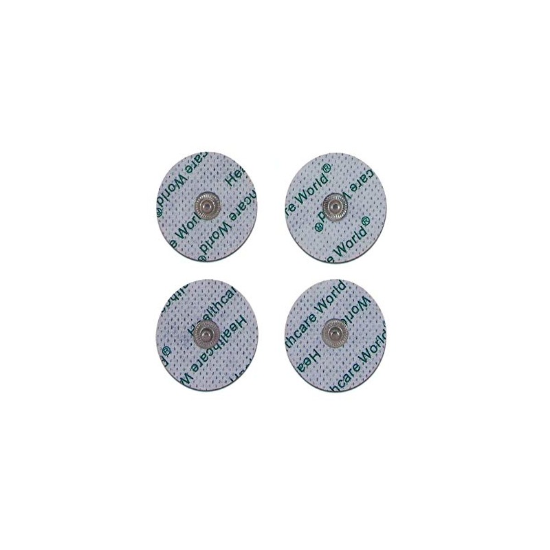 TENS/EMS Electrodes Set of 4 Round Electrodes with 3.9mm Stud