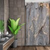 ASDCXZ Marble Shower Curtain 120 x 200 cm (W x