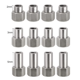 INJORA M2 M3 M5 Long Wheel Nuts for Axial SCX24 1/24 RC Crawler Upgrade,4PCS