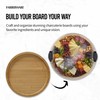 FARBERWARE Build-a-Board Cutting Board with Single Compartment and Clear Locking