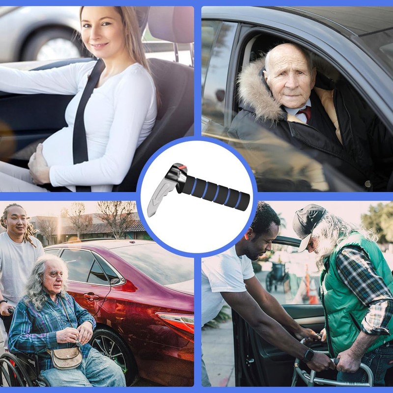 Ezranova Car Door Assist Handle ，Disabled Mobility Aid for Elderly