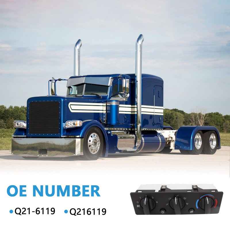 Q21-6119 HVAC A/C Heater Climate Control Module Panel Switch Compatible