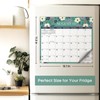 Aesthetic 2025-2026 Magnetic Calendar for Refrigerator, Fridge Calendar Magnet Runs