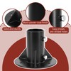 Cskunxia 1PC Round Posts Base Bracket 2" Base Flange Chain