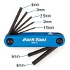 Multiherramienta Park Tool 7 Llaves Allen Aws-10 1.5-6mm