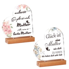 Ajuanbazha Mum Birthday Gift, Decorative Acrylic Grandma Gifts for Mum, Gift for Grandma, Birthday Gift for Grandma, Mother Gifts for Birthday (Mother)