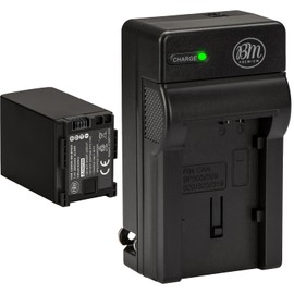 BM BP-828 Battery and Charger for Canon VIXIA HF G50 HF G60 HF G70 XA40 XA45 XA50 XA55 XA60 XA65 XA70 XA75 GX10 HF G20 HF G21 HFG30 HFG40 HFM40 HFM41 HFM400 HFS200 XA10 XA11 XA15 XA20 XA25 XF400 XF405