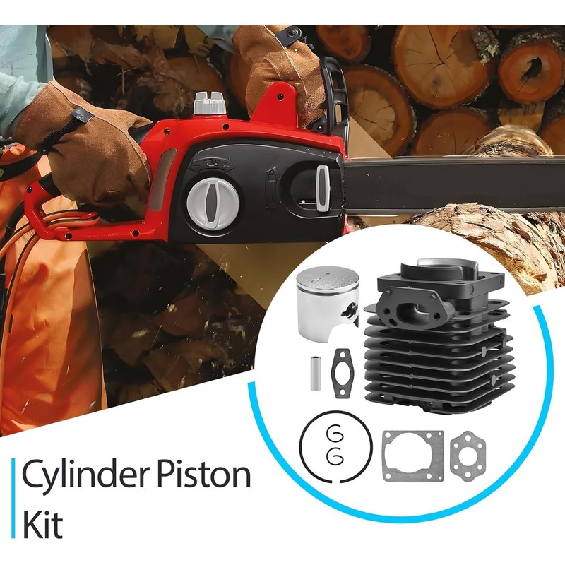 Adorih 309893007 Cylinder Piston Kit for Ryobi RY3714 RY3716 RY3818