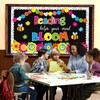 Spring Reading Flower Bulletin Board Decorations Set Classroom Floral Bulletin