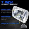 Unbranded Pair 7x6/5x7 LED Headlights Hi/Lo DRL for Chevy Express