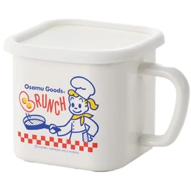 Osamu Goods OG-19 Branch Enameled Multi Square Pot 3.5 gal (1.45 L)