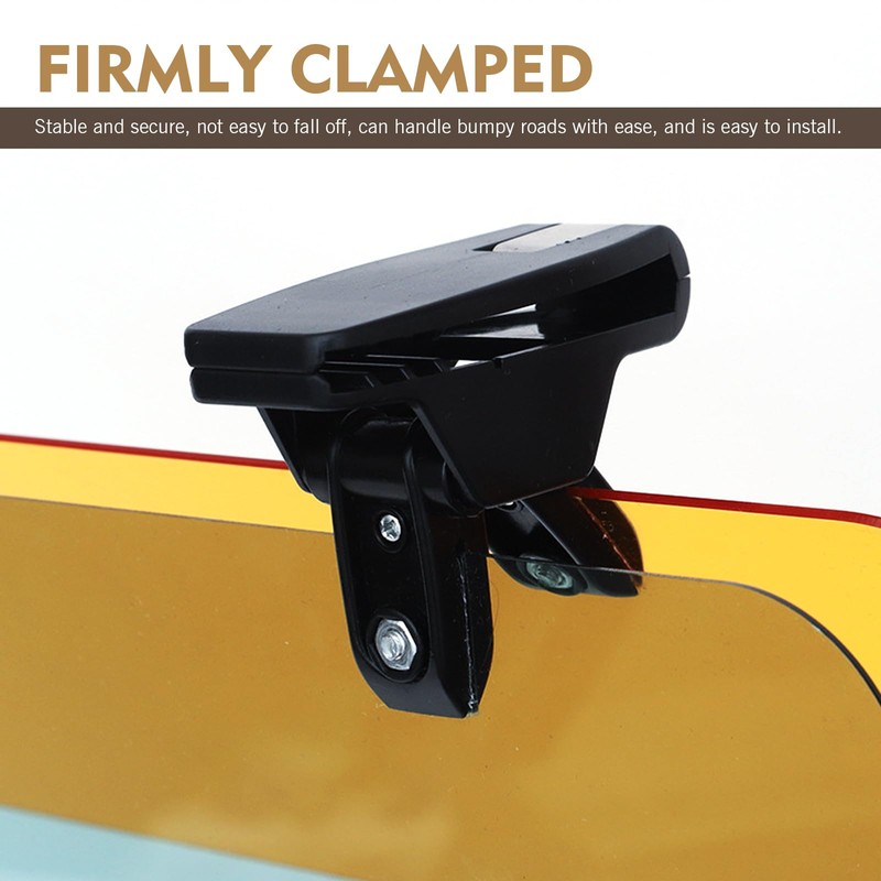 Opuweiy Sun Visor Extender for Car, Day and Night Anti-Glare