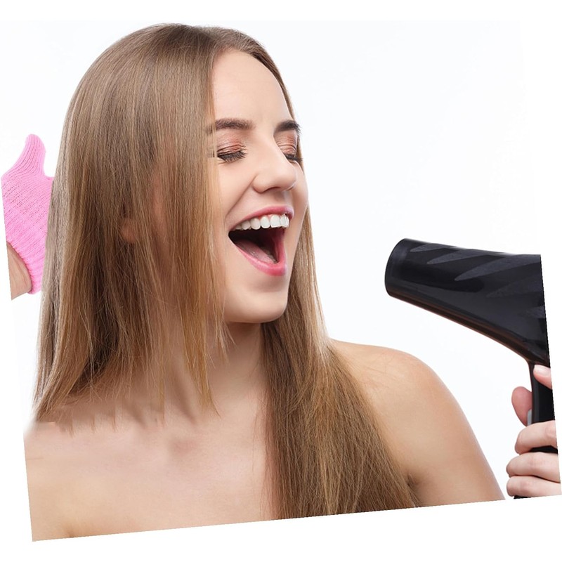 Angoily Gloves para Secar El Cabello Absorbente Secado Rápido Cómodo