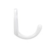 sourcing map 4 Pcs Wall Mounted Hook Robe Hooks Single