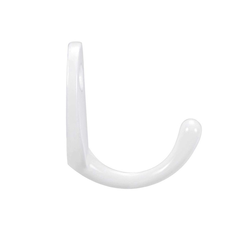 sourcing map 4 Pcs Wall Mounted Hook Robe Hooks Single