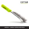 COTTAM Multi Purpose Narrow Cleaning Steel Wire Hand Brush -