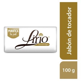 Jabón en Barra Lirio de rmatológico 100g