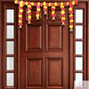 Estationeryhouse marigold toran marigold Garland with bells door valence hanging