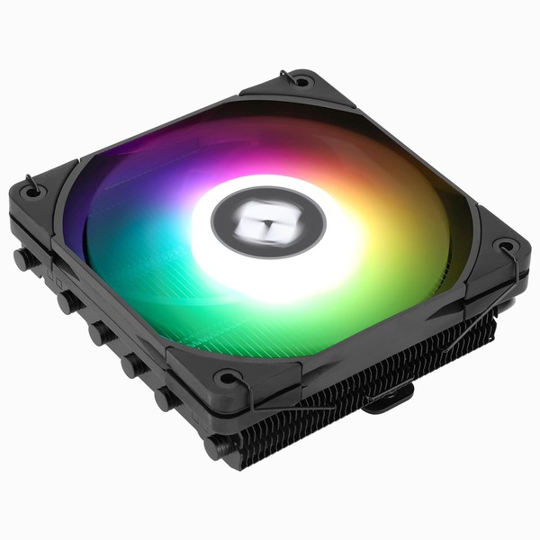 Thermalrlght AXP120-X67 Black ARGB Low Profile CPU Air Cooler with