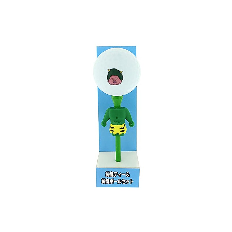 Hokushin Toeki TB1314 Golf Tee & Ball Green Demon Tee,