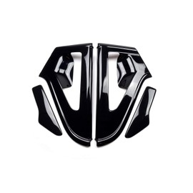 SecondStage S025BLK Suzuki Swift Sports Rear Door Knob Garnish, Piano Black