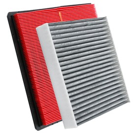 Anxingo 72880FL00A Cabin Air Filter and Engine Air Filter, Replacement for Subaru XV 2.0L Ascent 2.4L Crosstrek 2.0L Legacy 2.4L 2.5L, Replaces 16546AA16A