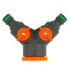 MIVOS 2-Way Splitter for Taps with 3/4 Inch and 1