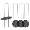 Mini Skater 6 Inch Landscape Staples and Gaskets Anti-Rust Garden