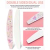 Zeayebsr 7-Piece Nail File Set, Professional Nail Files, Double-Sided for