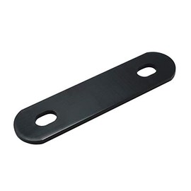 キタコ(KITACO) アルミステー(25-03型/3mm厚) 汎用 ブラック 529-0300033