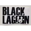 Black Lagoon Company Title Matte Black Decal Sticker Anime Walls,