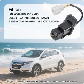39530-T7A-A01 Rear View Camera for Honda HRV 2017 2018, OE Backup Camera Replaces 39530T7AA01, 39530-T7A-A010-M1, 39530T7AA010M1 by GreenYi