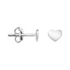SOFIA MILANI - Women's Earrings 925 Silver - Heart Stud
