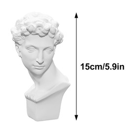 LKXHarleya 6 Inch Classic Resin Bust of Giuliano de' Medici Sculpture Statue Sculpture Figurine for Home Decor