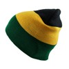 RW Rasta Beanie (Blk/Yellow/Green)