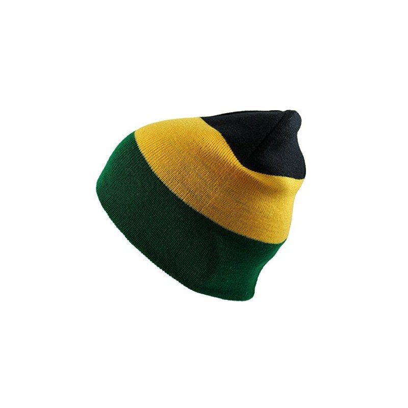 RW Rasta Beanie (Blk/Yellow/Green)