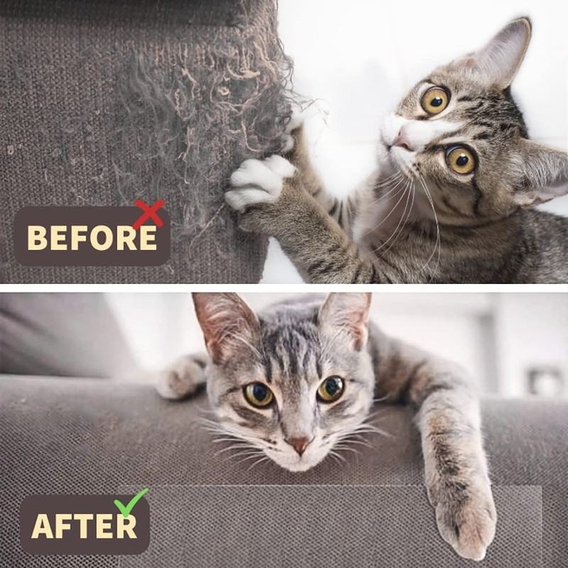 Leo’s Paw Furniture Scratch Protector Couch Cat Scratch Deterrent Guards