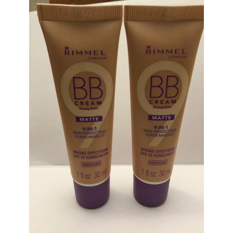 Rimmel LOT OF 4 Rimmel BB Cream Matte 9-in-1 Skin