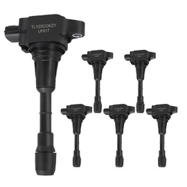 Ignition Coil Pack of 6 UF617 for Infiniti M37 G37 EX37 FX50 3.7L 5.0L 5.6L for Nissan 370Z 3.7L 2008 2009 2010 2011 2012 2013 2014 2015 2016 2017 2018 2019 Ignition Coils Replaces 5C1788