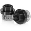 Nuanchu 2 Pcs Hose Inlet Strainer Filter Suction Strainer Garden